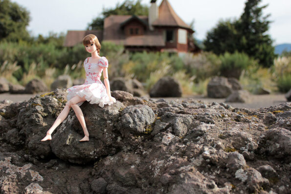Momoko during my vacations Southern Chile.